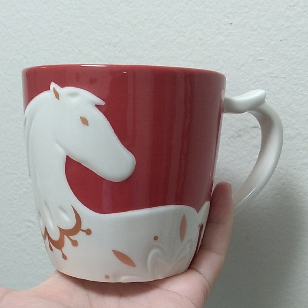 Starbucks Year Of Horse 2013 Chinese New Year Mug - Never Used